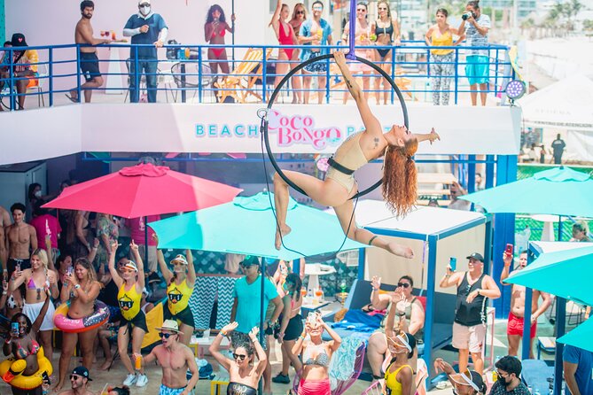 Coco Bongo Beach Club Day Party Premium Pass - Your 5-hour day party flow, from beach entry to shows