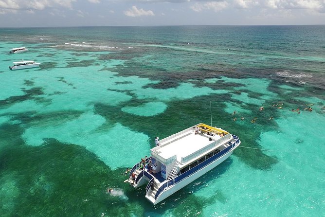Contoy Caribbean Adventure! Round Transportation from Cancun - Group Size, Boats, and What the Catamaran Experience Looks Like