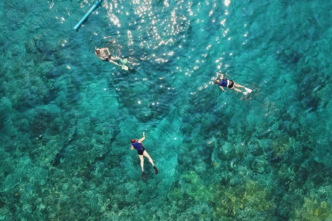 Cozumel El Cielo All Inclusive Tour from Cancun - Stop 3: Columbia Reef with the bottom-glass boat view