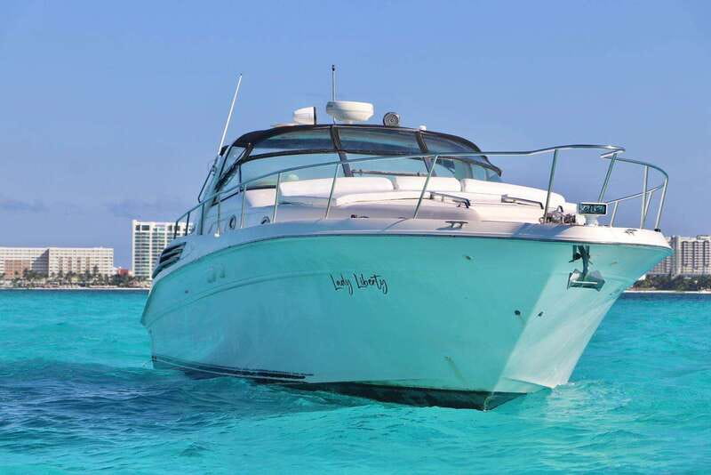 Cruising paradise in a luxury yacht in Cancun - Choosing Your Route: 2 Hours in Cancun Bay vs. Isla Mujeres Time
