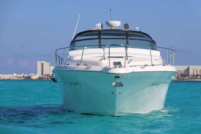 Cruising paradise in a luxury yacht in Cancun - Should You Book This Cancun Luxury Yacht Cruise?