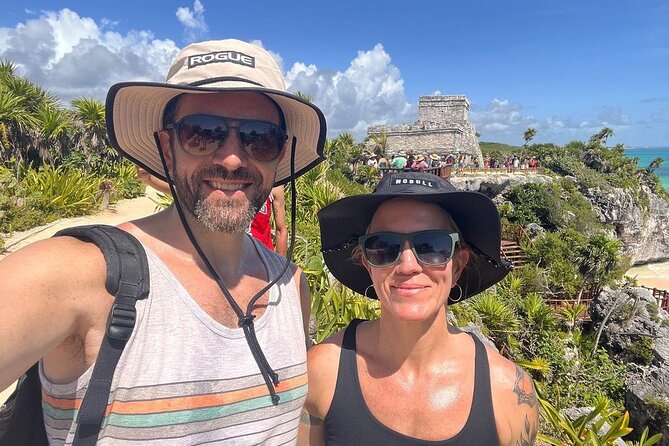 Discover 4 Destinations in 1 Day: Tulum and Cobá Tour - Hotel pickup, shared bus comfort, and the 7:00 AM wake-up call