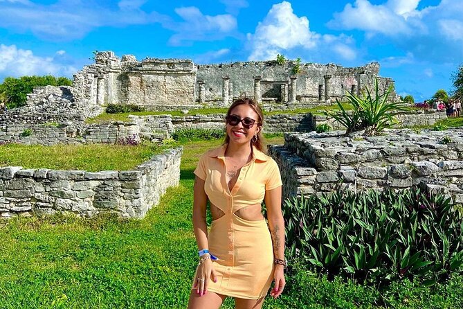 Discover 4 Destinations in 1 Day: Tulum and Cobá Tour - Tulum Archaeological Site: cliff views, 90 minutes, and what your guide will point out