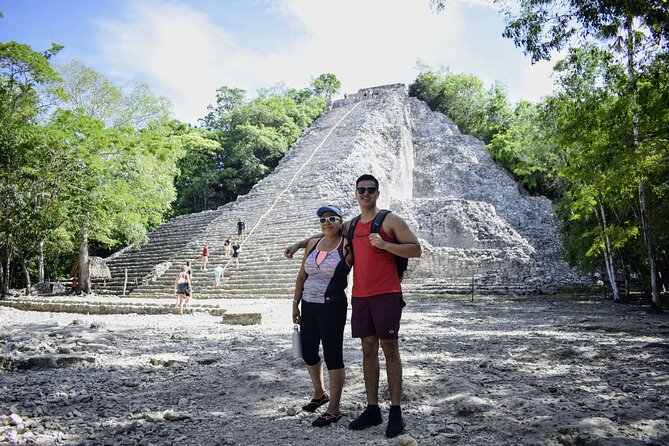 Discover the Mayan archaeological sites of Tulum & Coba in 1 day - Stop 2: Cobá Archaeological Zone and the pyramid climb