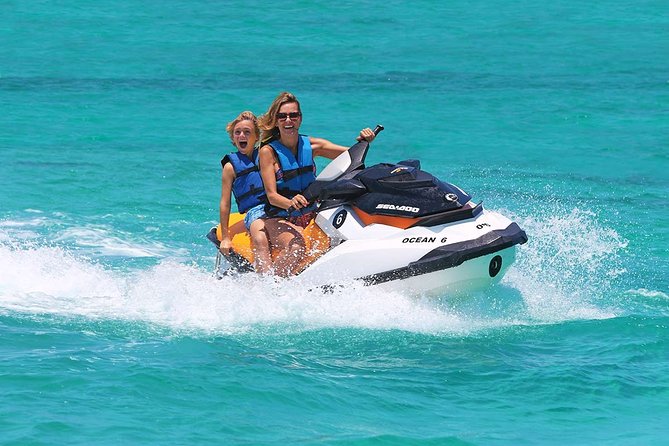 ENJOY the ADRENALINE and the SEA with an ATV and Wave Runner Tour - El Dorado Maroma ATV circuit: jungle mud roads and obstacle riding