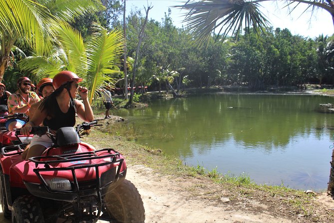 ENJOY the ADRENALINE and the SEA with an ATV and Wave Runner Tour - Playa Maroma Wave Runner: training, instructions, then the Caribbean view