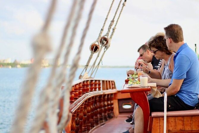 Enjoy The Spanish Galeon with a Romantic Night Dinner in Cancun - Onboard Atmosphere: Live Music, Deck Views, and a Comfortable Pace