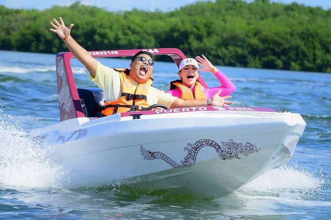 Exciting Speedboat & Snorkeling Tour in Cancun Lagoon! - Laguna Nichupté Speedboat Meets a Quick Reef Snorkel