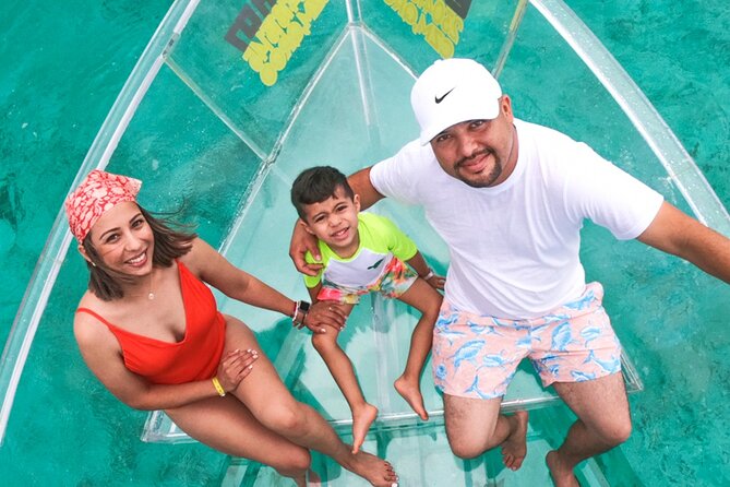 Excursion to Reefs in a transparent boat from Cancun - Key highlights to look for