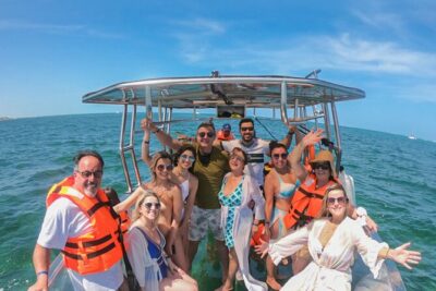 Excursion to Reefs in a transparent boat from Cancun - Caribbean Sea Transfer: When the Tour Shifts From Lagoon to Open Water