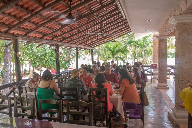 Experience Chichén Itzá: Full Day Tour with Cenote & Valladolid - Cenote Maya Park in a cave: swim time, lunch, and the cost reality