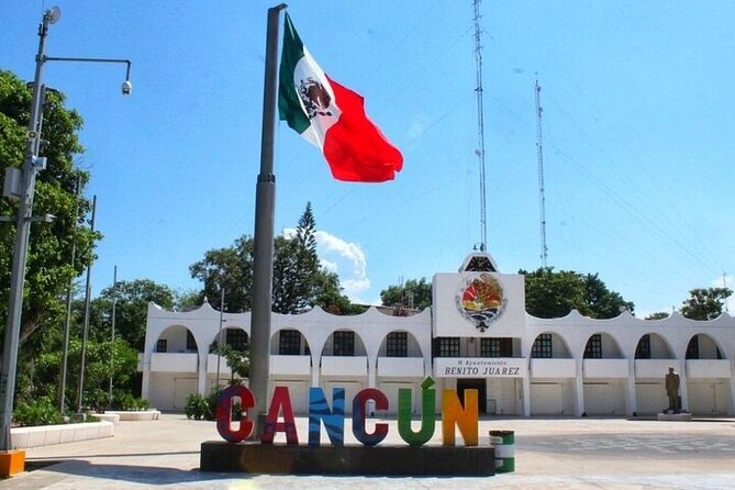 Explore Cancun City Tour! Round Bus transportation - Cancun City Hall Stop: A Quick Look Beyond the Resorts