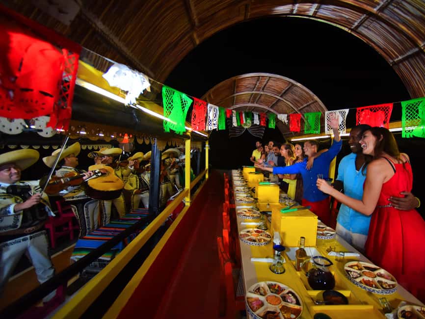 From Cancun: All-Inclusive Xoximilco Park Admission - Xoximilco Park after dark: what your 3 hours feel like