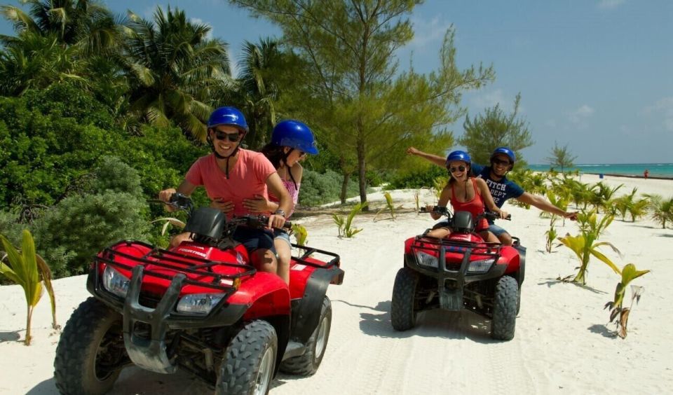 From Cancún: ATV Jungle Trail Adventure and Beach Club - The guide experience: professional, helpful, and focused
