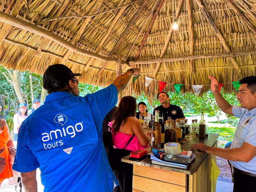 From Cancun: Chichen Itza, Cenote & Valladolid Day Trip - Tequila tasting and lunch rules: VIP vs standard choices