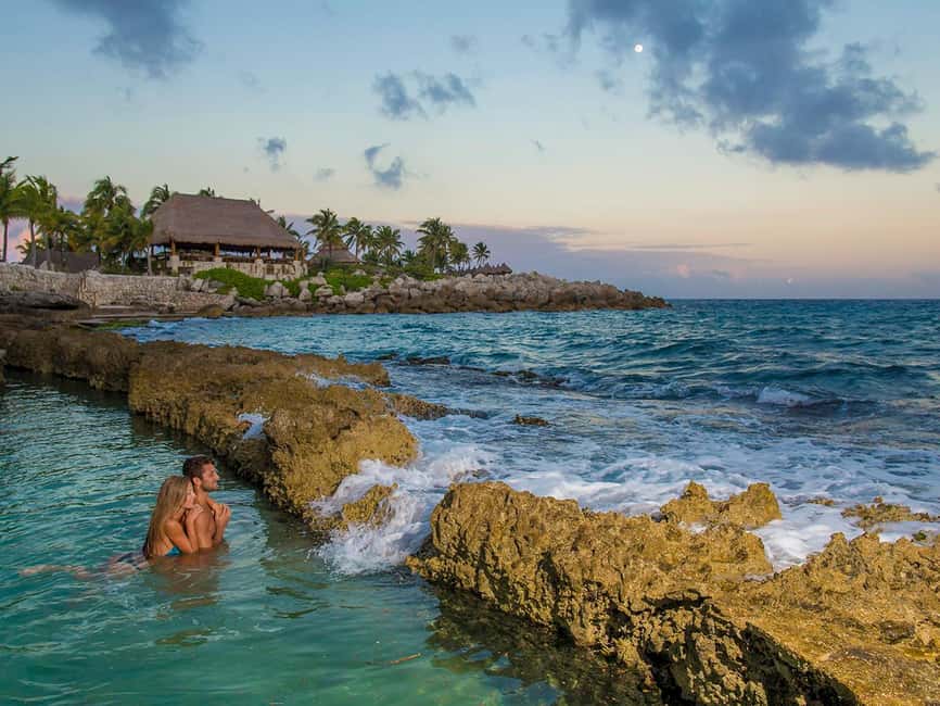 From Playa del Carmen: Xcaret Plus Park, the complete experience - Plus Area perks: lockers, showers, and fewer wet-clothes headaches