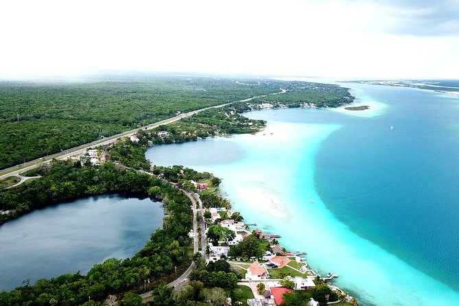 Full day tour to BACALAR, Beach Club, Kayak and an amazing Cenote - Sujuy-Ha and the lagoon kayaking: where the photos happen