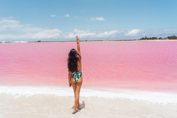 Full-Day Tour to Las Coloradas Pink Paradise in Yucatan and Rio Lagartos. - Las Coloradas Pink Paradise: salt lakes, sandy roads, and seasonal color
