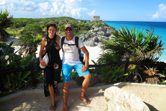 Full Day Tour to Tulum, Coba, Cenote and Playa del Carmen - Coba ruins: short guided time, big-site energy, and a real buffet lunch