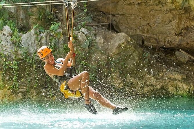 Full Day Tour to Xplor with everything included - Inside Xplor Park: zip lines, flooded caverns, and air-time