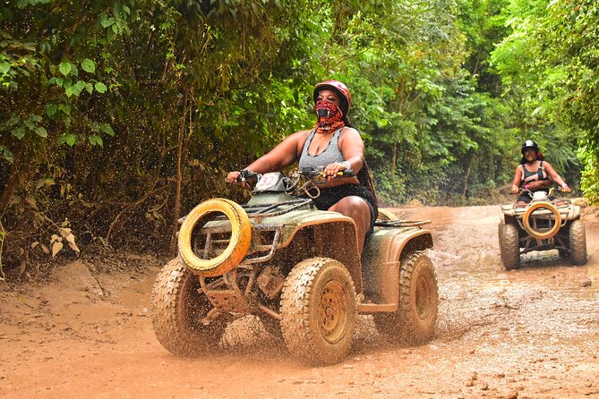 Great Adventure in middle of the Jungle. ATV experience, Ziplines and cenote - Lunch and Recovery: Two Tacos plus a Breather