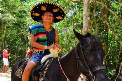 Horseback Ride, ATVs (Single), Cenote & Ziplines! Adrenaline & Nature Experience - Amazing Adventures Park: Single ATV, Zip-lines, and Professional Horseback