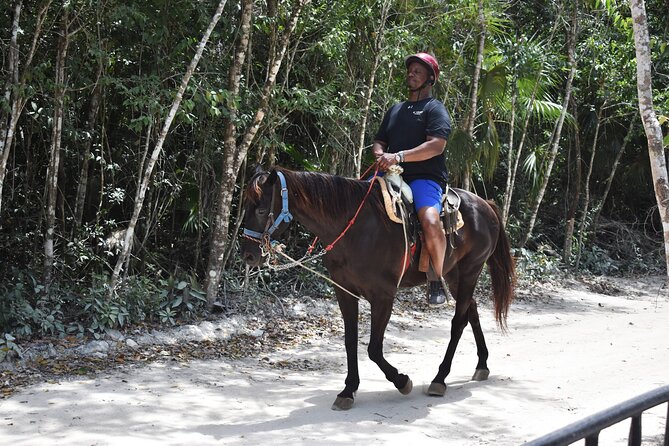 Horseback riding Tour with ATV circuit, ziplines and Cenote - Cancun pickup to Puerto Morelos: the 5-hour flow that keeps moving