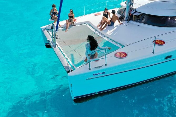 Isla Mujeres: Catamaran Tour with Snorkeling Food, Drinks, Beach - Price and extras: open bar, MUSA, and the MX$400 dock tax