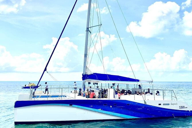 Isla Mujeres Catamaran Unlimited! from Cancun & Playa del Carmen - Punta Sam Reef snorkeling: marine life time, with real limits