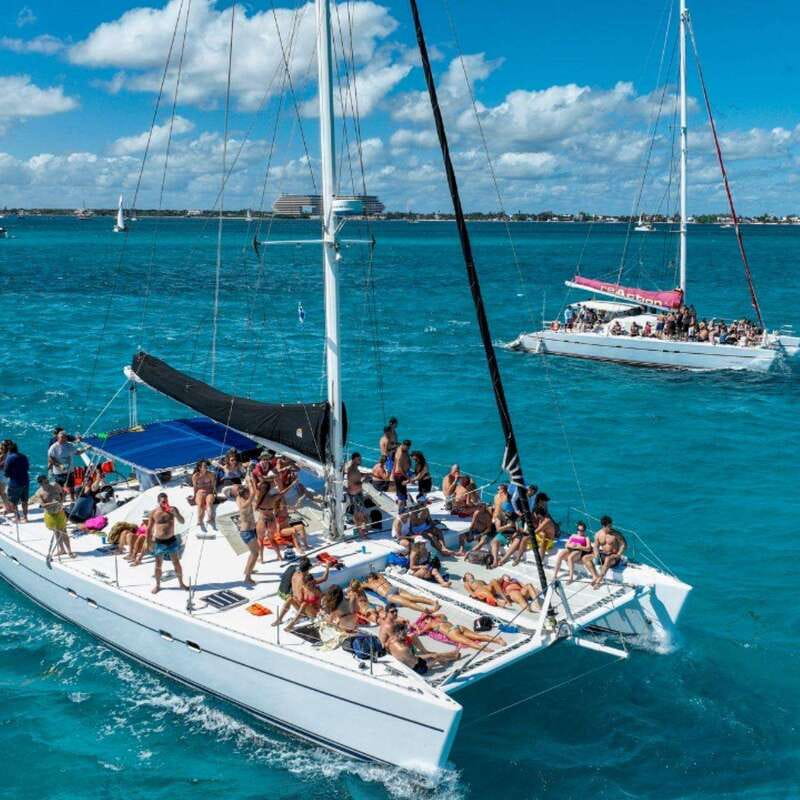Isla Mujeres: Deluxe Catamaran Tour - Caribbean snorkeling: clear water, strict rules
