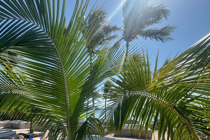 Isla Mujeres Plus Tour with Snorkeling Buffet and Open Bar - Stop 4: Isla Mujeres sunset-style return sailing with music and drinks