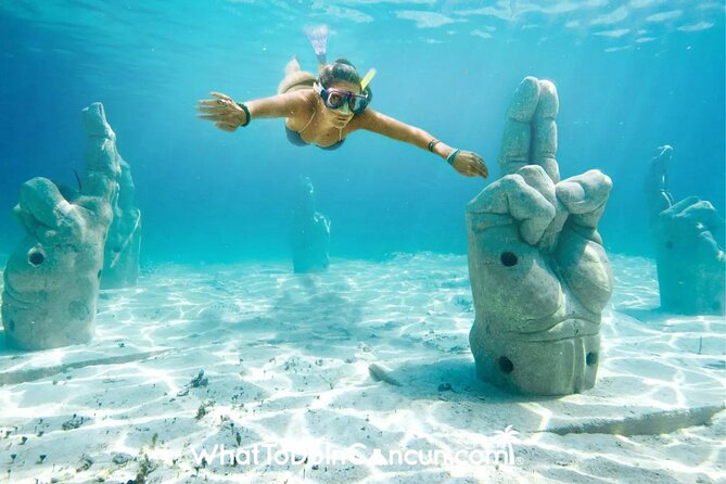 Isla Mujeres Premium Tour Transportation & Dock fee Included - Playa Norte free time: classic beach views plus downtime