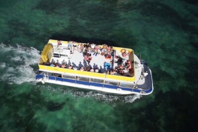 Isla Mujeres Unlimited! enjoyable party with transportation - The Catamaran Day: Open Bar, Music, and On-Board Games