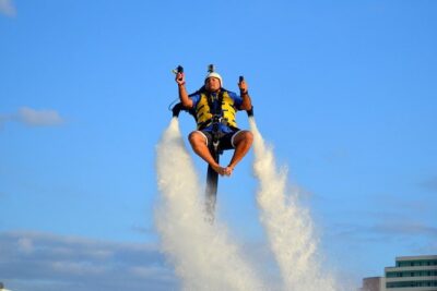 Jetpack Adventure in Cancun (Only for Brave Travelers) - The Training Setup: Instructor Coaching, Balance, and Walk-on-Water Moments