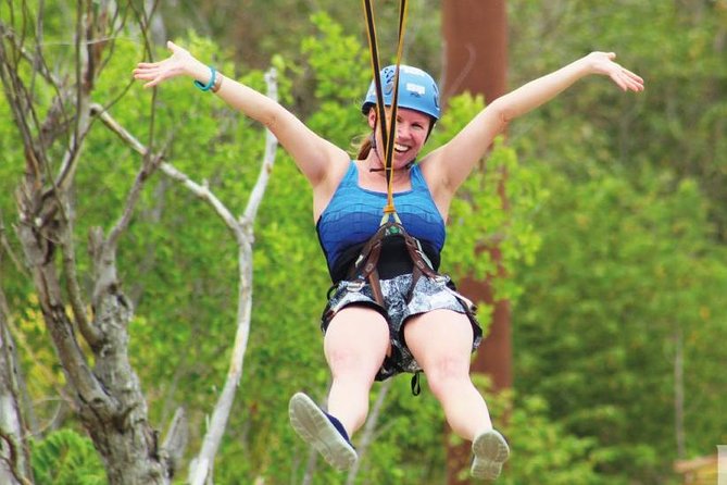 Jungle Adventure! ATV's (shared), Ziplining and Cenote Cancun & Playa Del Carmen - Cenote swim: cooling off after adrenaline, plus the choice to jump
