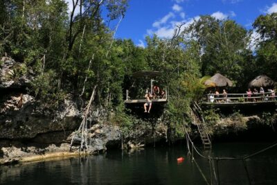 Jungle Adventure from Cancun: ATVs, ziplines, cenote and fun! - Zipline over the trees: thrill, gear, and the one limitation that matters