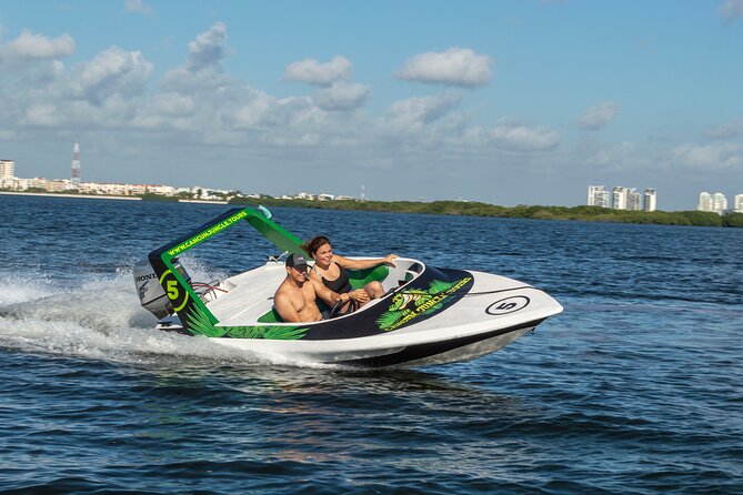 Jungle Tour adventure Cancun Speed Boat Through Mangrove - Group size and boat setup: small enough for control, big enough for comfort