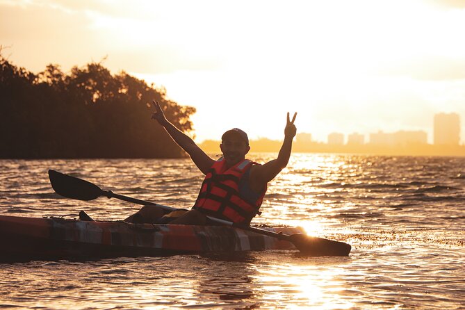 Kayak Tour at Sunset in Cancun - How Hard Is It? Stream, Wind, and Sunset Reality