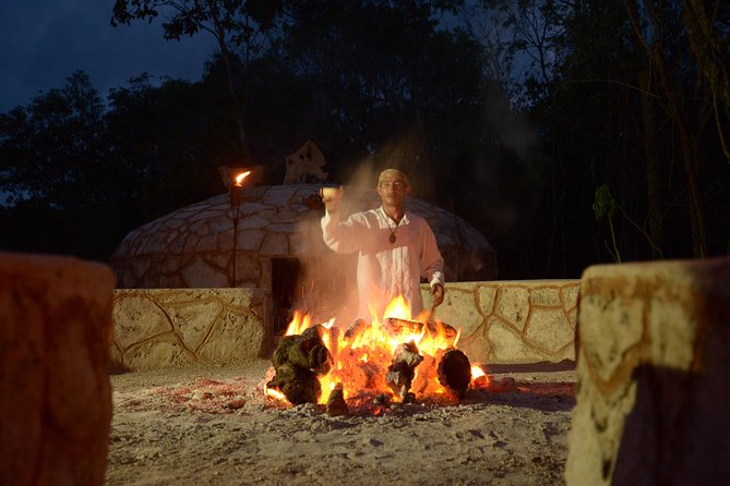 Maya Temazcal Night Ceremony from Cancun with Cenote Swim and Dinner - Entering the temazcal: intensity, guidance, and what to expect
