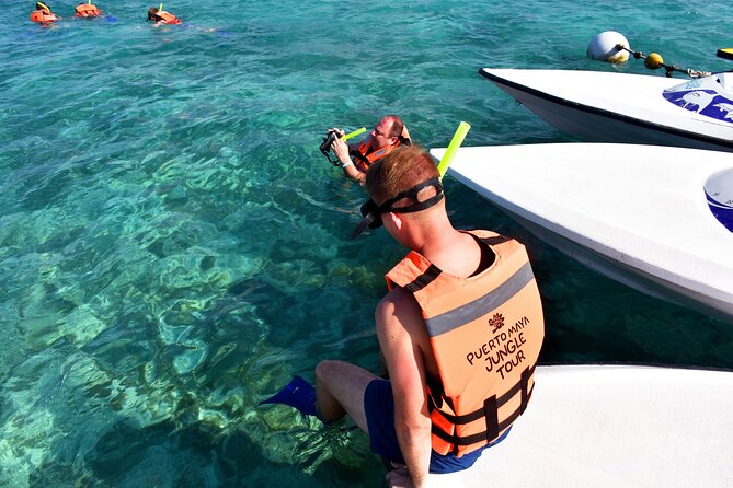 Mayan Ritual + Speed Boat Tour + Snacks - Safety and comfort: life jackets, locker service, and a guide that keeps watch
