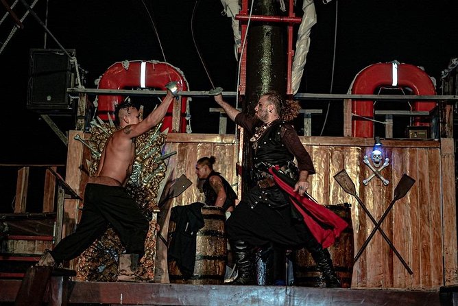 Night Pirate Show in Cancun aboard a Pirate Ship Lobster Dinner - What to pack and wear for Cancun’s evening air