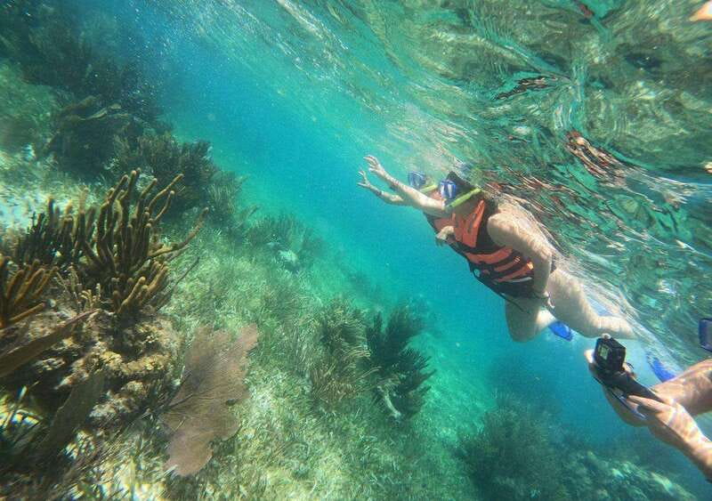 Puerto Morelos: Snorkel in Coral Reef with transportation - The 45-minute snorkeling loop: guided line snorkeling