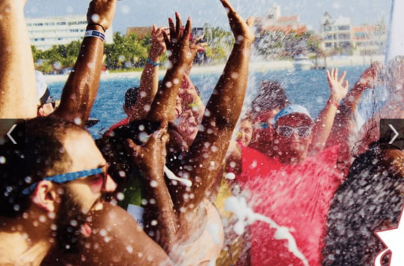 Rockstar Boat Party Cancun - Booze Cruise Cancun (18+) - Turquoise Water Time and Inflatables: What You’ll Actually Do