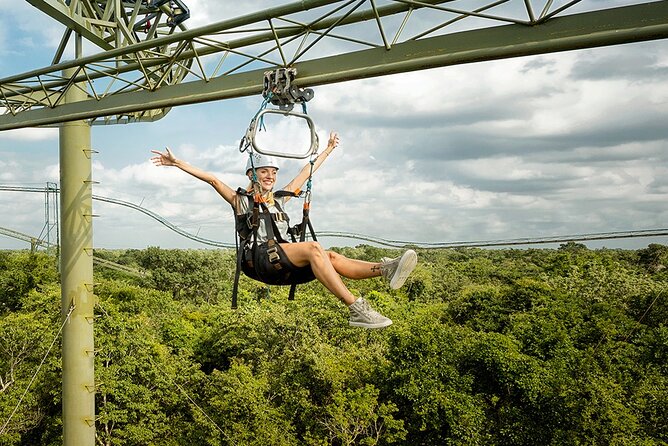 Selvatica Park Ziplines, Cenote, and ATV Tour From Cancun and Riviera Maya - Bungee Swing and Parachute Jump: The Ones That Feel Like They’re Taking Off