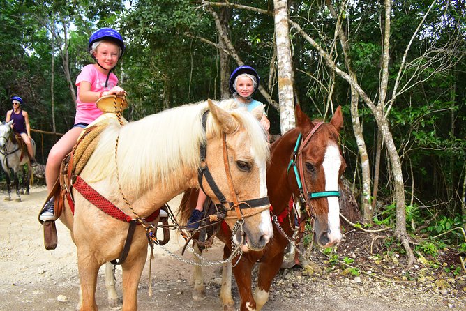 Single ATV, Horseback Riding, Ziplines and Cenote Swim - The single ATV jungle run: fun, control, and safety gear
