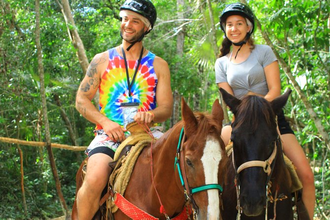 Single ATV, Horseback Riding, Ziplines and Cenote Swim - How long is this really, and what group size feels like
