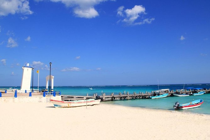 Snorkel in the turquoise Caribbean Sea in Puerto Morelos. Transport included - From Puerto Morelos to the reef: what the boat day feels like