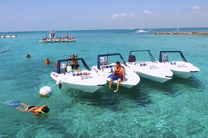 Speedboat Excursion: Thrilling Drive & Snorkel in Cancun Lagoon! - From Marina Chac Chikm: Getting On the Water Fast