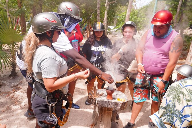 Tulum Adrenaline Tour ATV Ziplines and Cenote Swim Day - Six ziplines plus a water landing: speed with built-in safety
