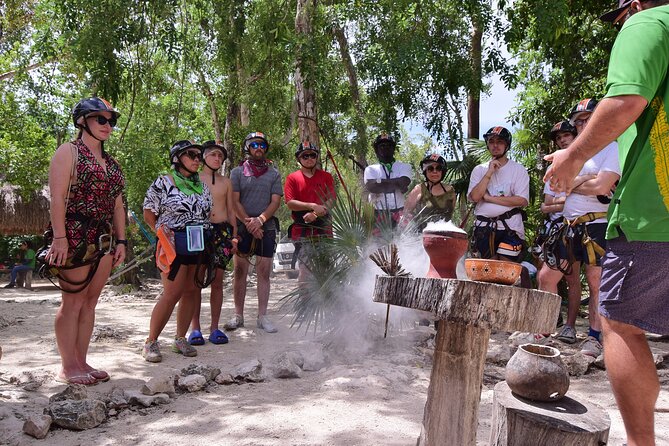 Tulum Adrenaline Tour ATV Ziplines and Cenote Swim Day - License-free ATVs on rugged jungle trails